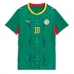 Camiseta Senegal Ismaila Sarr #18 Segunda Equipación Replica Mundial 2026 para mujer mangas cortas